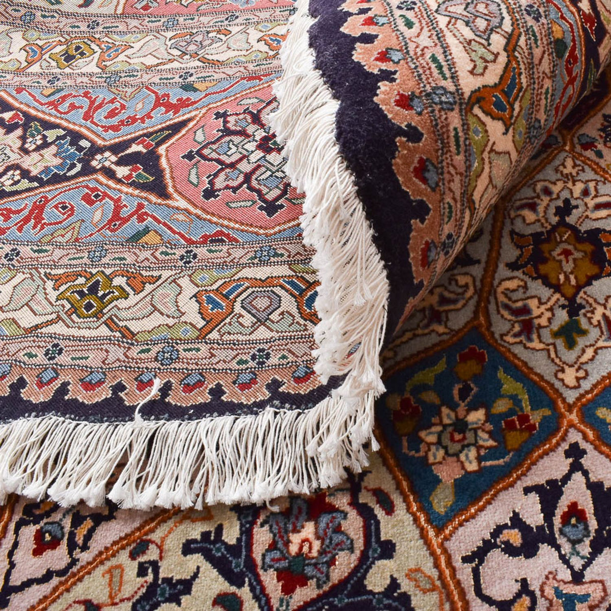 Tappeto Persero - Tabriz - Reale rotondo  - 250 x 250 cm - multicolore