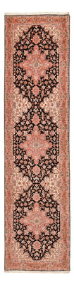 Tappeto corsia Tappeto Persero - Tabriz - Reale - 352 x 90 cm - rosso chiaro
