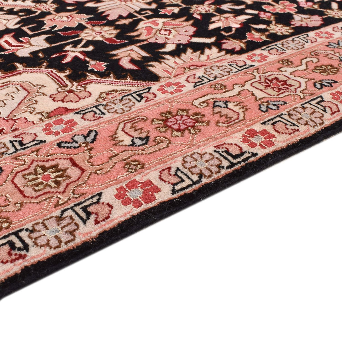 Tappeto corsia Tappeto Persero - Tabriz - Reale - 352 x 90 cm - rosso chiaro