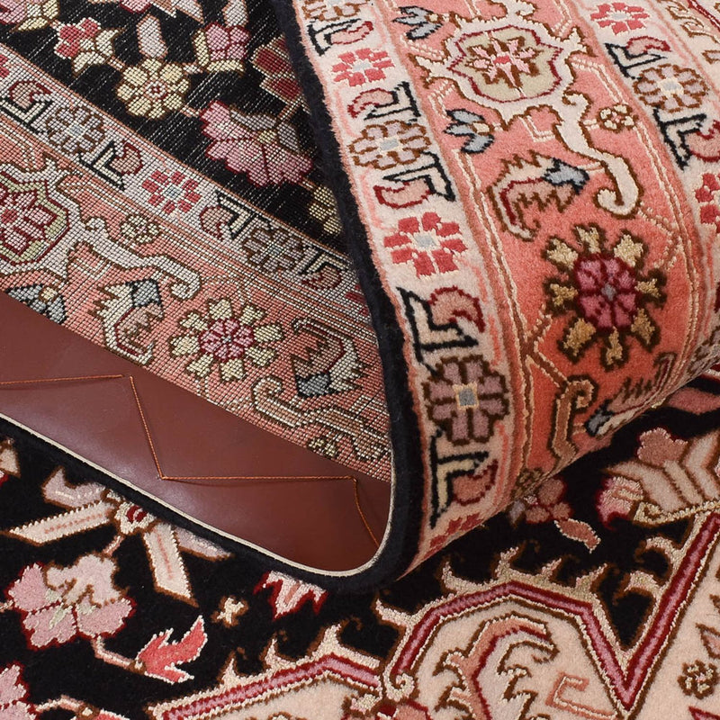 Tappeto corsia Tappeto Persero - Tabriz - Reale - 352 x 90 cm - rosso chiaro