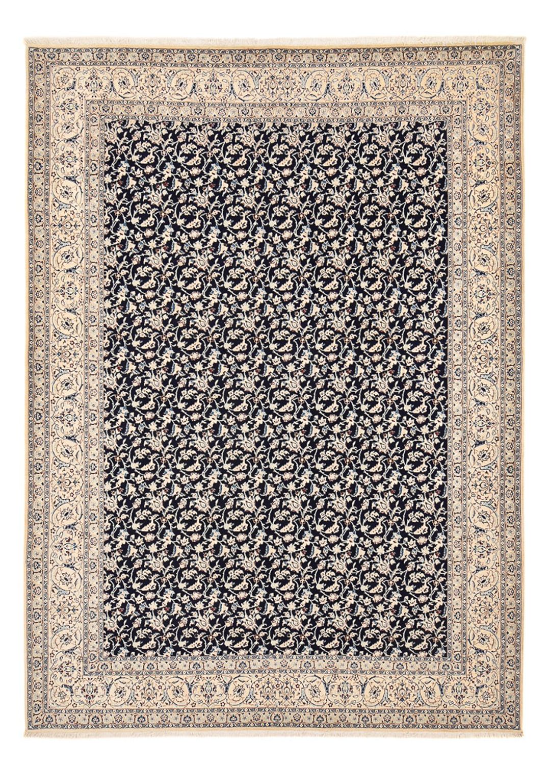Tappeto Persero - Nain - Premio - 351 x 253 cm - blu scuro