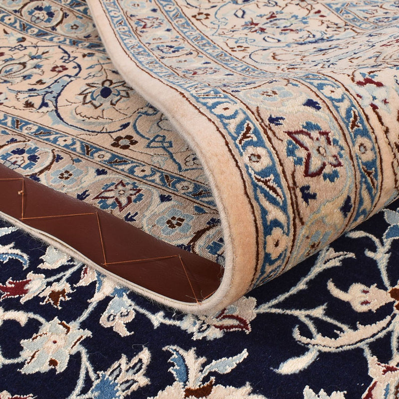 Tappeto Persero - Nain - Premio - 351 x 253 cm - blu scuro