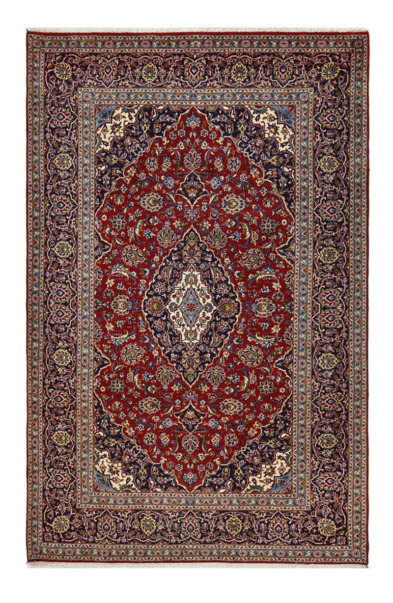 Tappeto Persero - Keshan - 320 x 208 cm - rosso