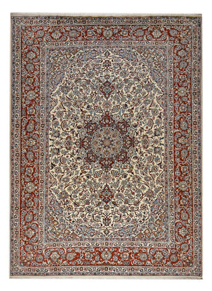 Tappeto Persero - Keshan - 356 x 259 cm - ruggine
