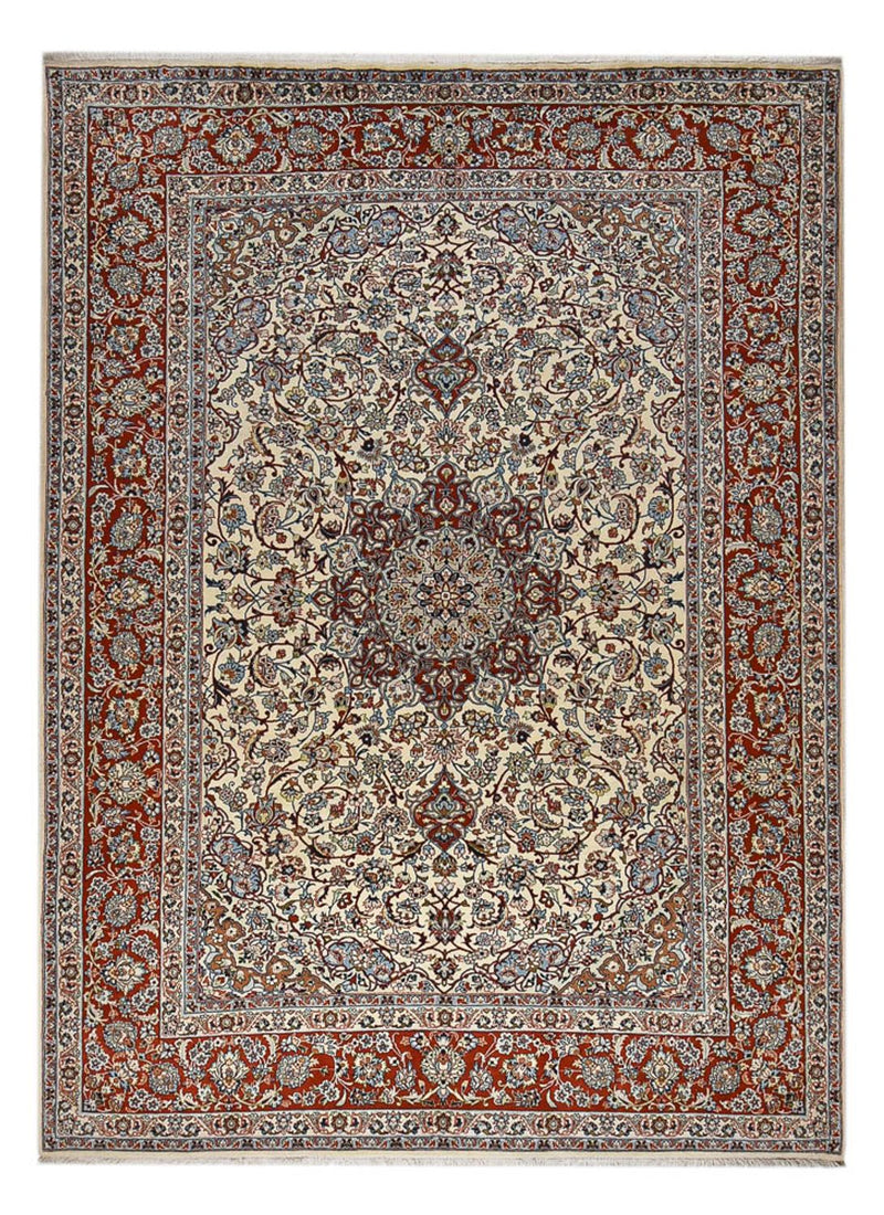 Tappeto Persero - Keshan - 356 x 259 cm - ruggine