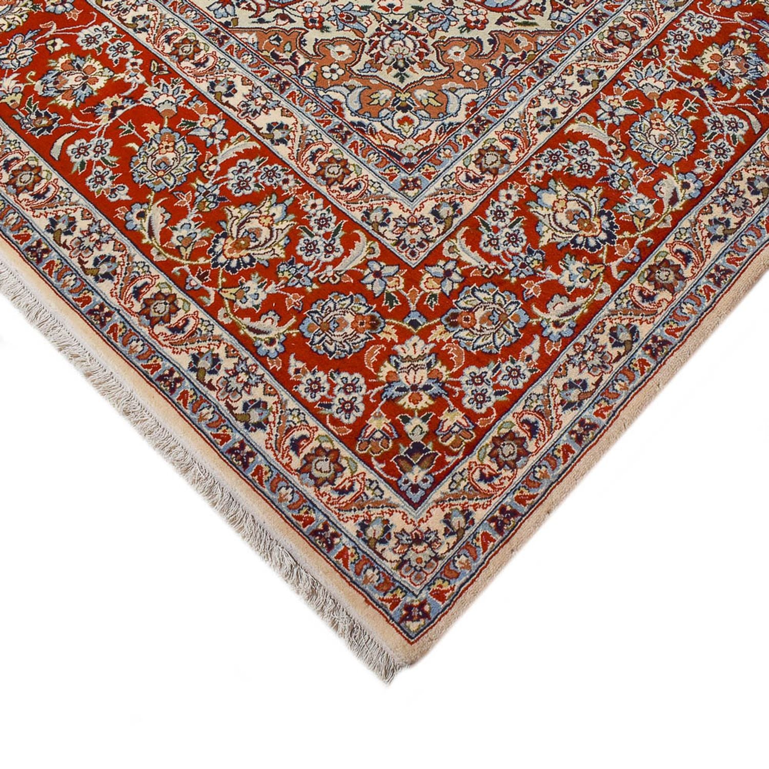 Tappeto Persero - Keshan - 356 x 259 cm - ruggine