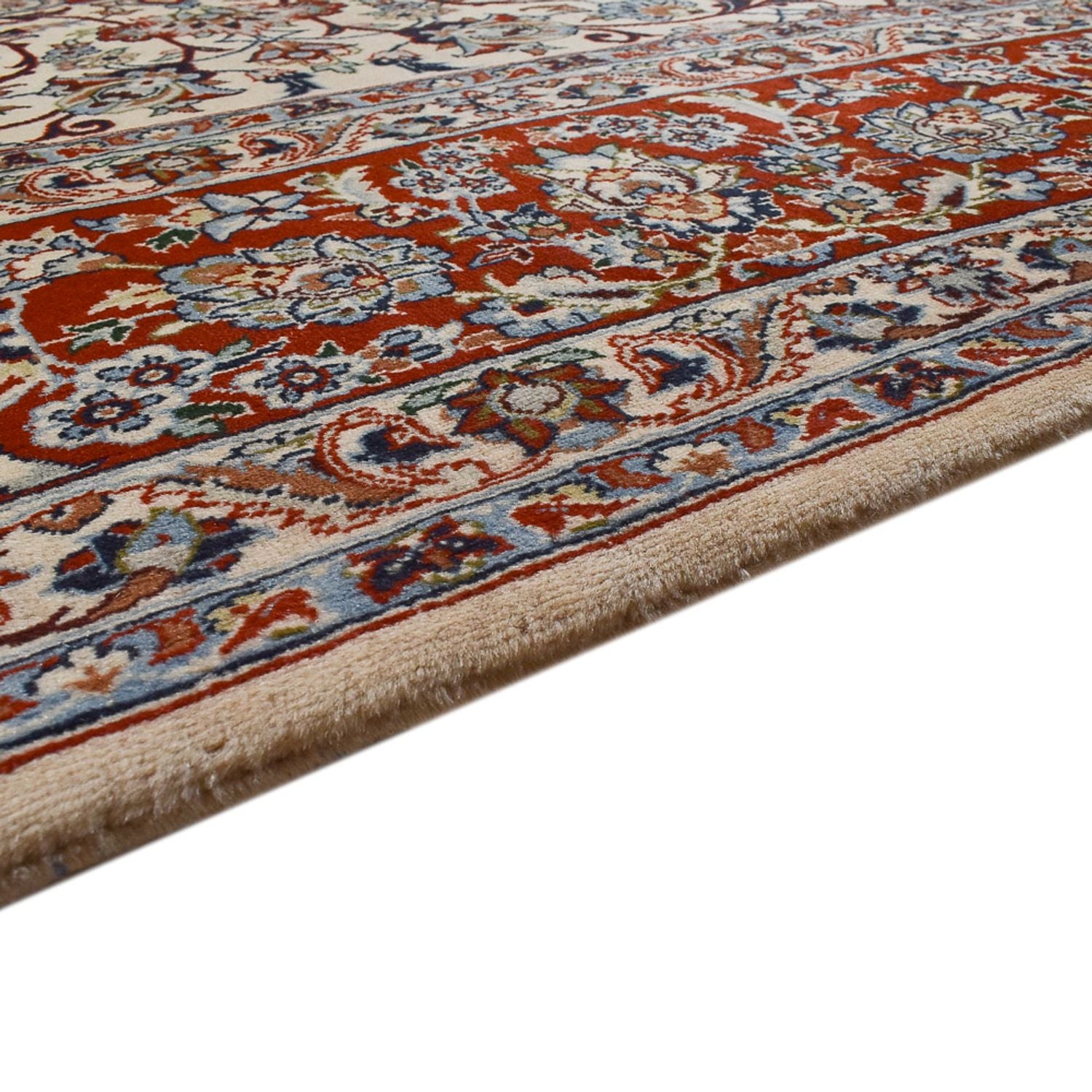 Tappeto Persero - Keshan - 356 x 259 cm - ruggine