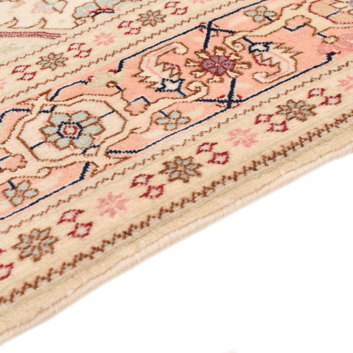 Tappeto Persero - Tabriz - Reale - 151 x 106 cm - beige chiaro