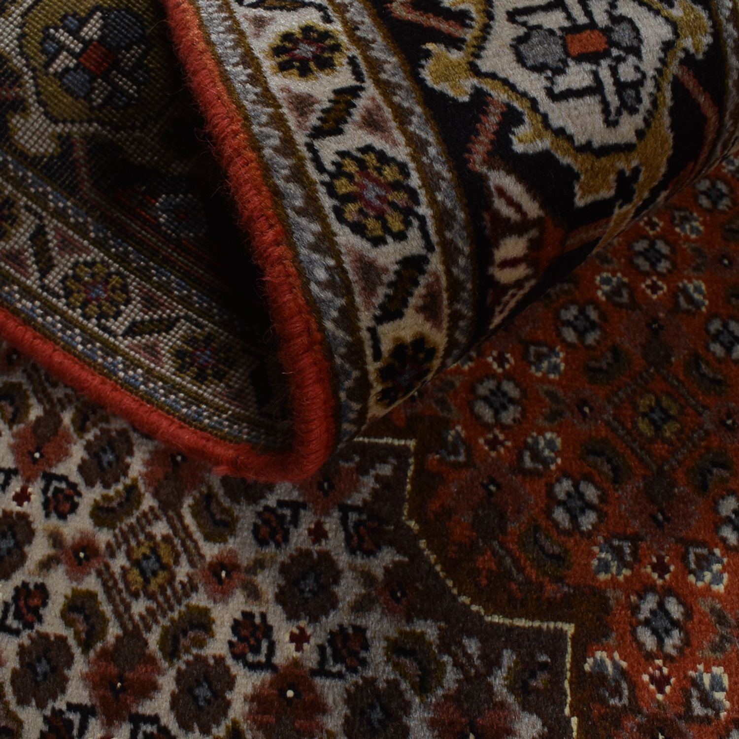 Tappeto Persero - Tabriz - Reale - 194 x 153 cm - rosso