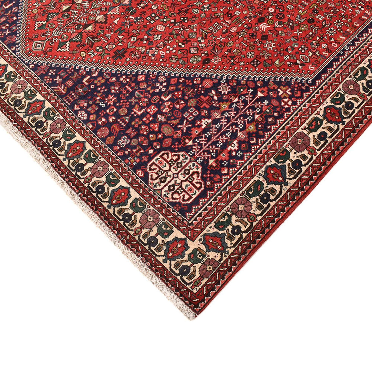 Tappeto Persero - Nomade quadrato  - 198 x 198 cm - rosso