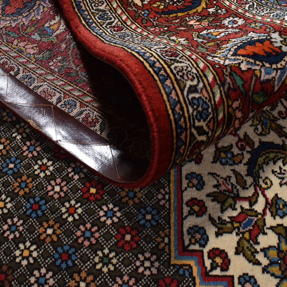 Tappeto Persero - Nomade - 320 x 214 cm - blu scuro