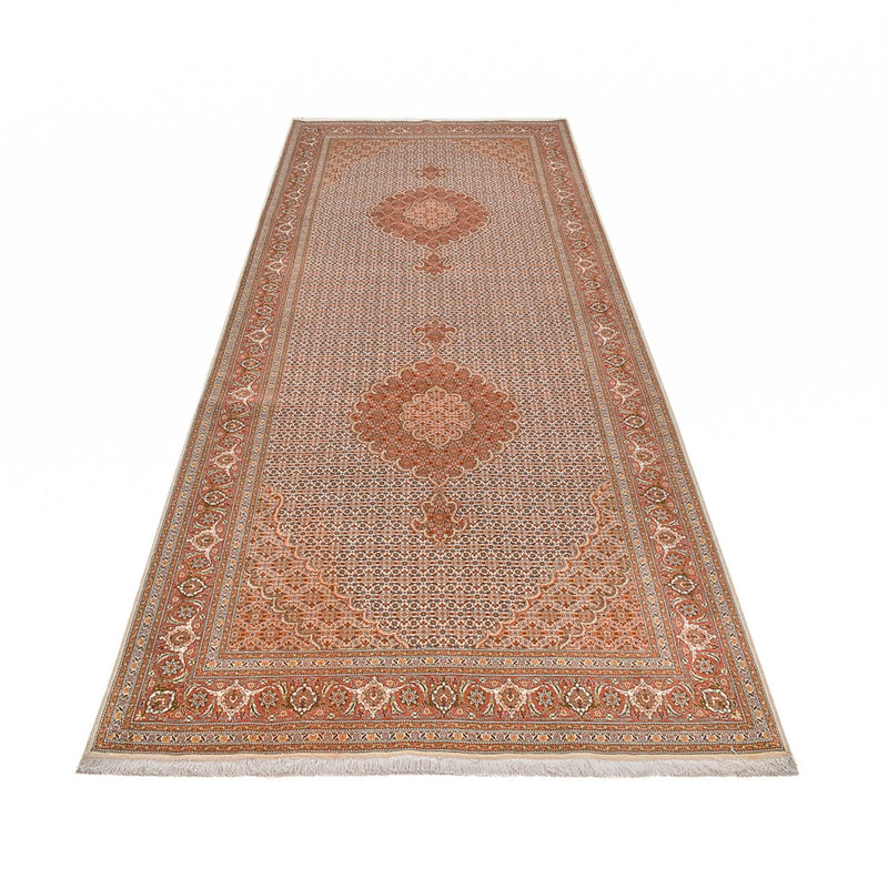Tappeto corsia Tappeto Persero - Tabriz - Reale - 405 x 153 cm - ruggine