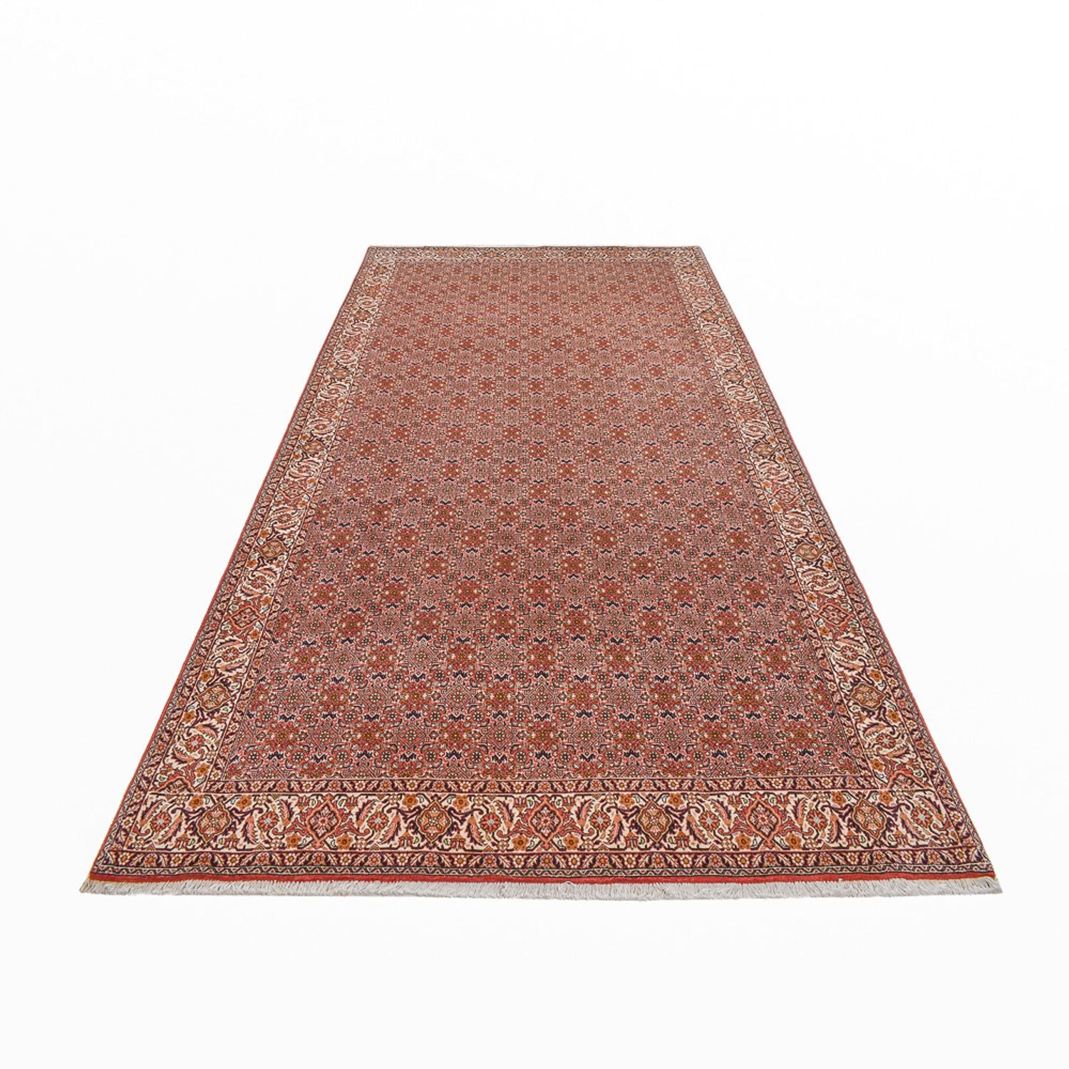 Tappeto corsia Tappeto Persero - Bidjar - 398 x 200 cm - ruggine