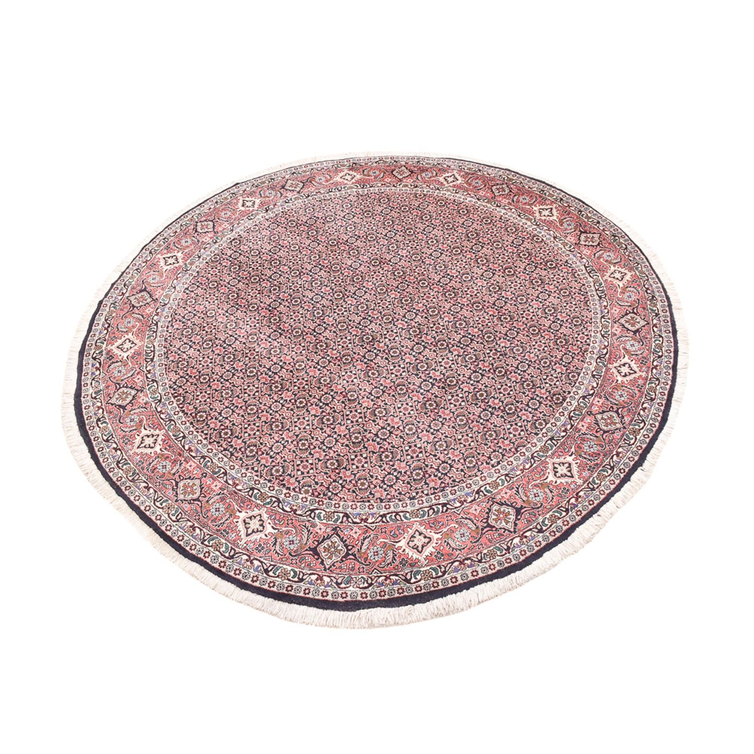 Tappeto Persero - Bidjar rotondo  - 200 x 200 cm - ruggine