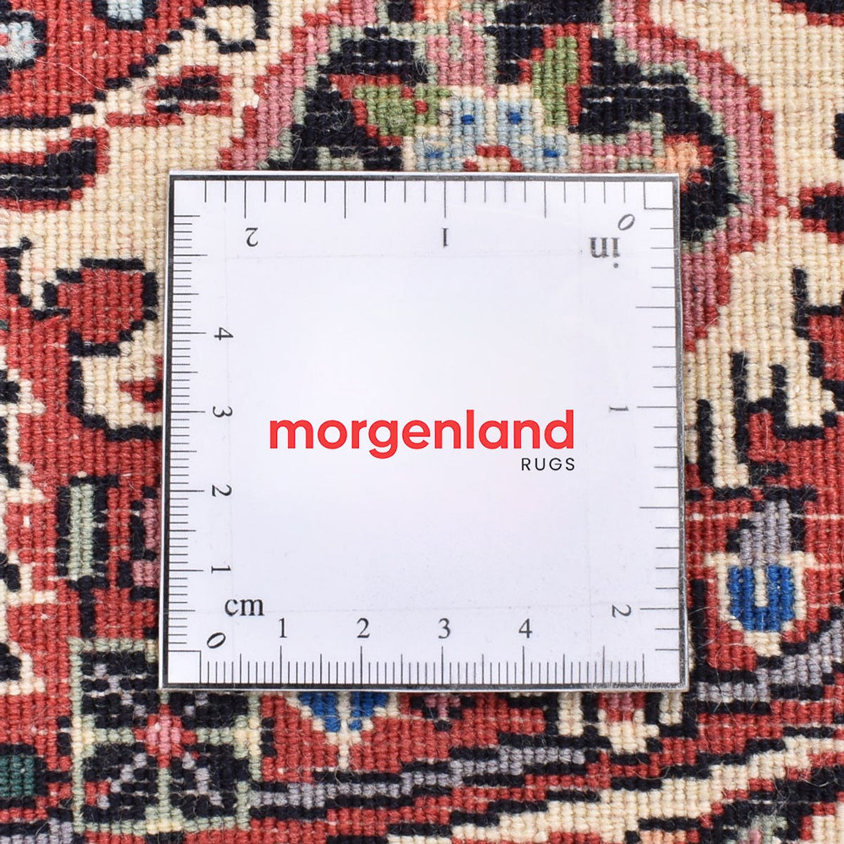 Tappeto Persero - Bidjar rotondo  - 200 x 200 cm - ruggine