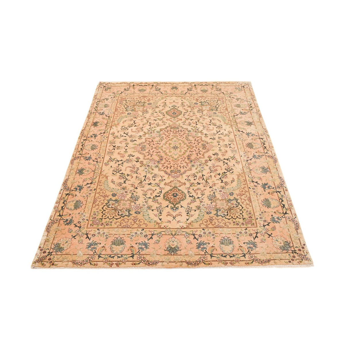 Tappeto Persero - Tabriz - Reale - 198 x 148 cm - caramello