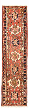 Qaraja Tappeto 71x286cm - Tappeto persiano - Passatoia / Rosso / 71 x 286 cm Passatoia