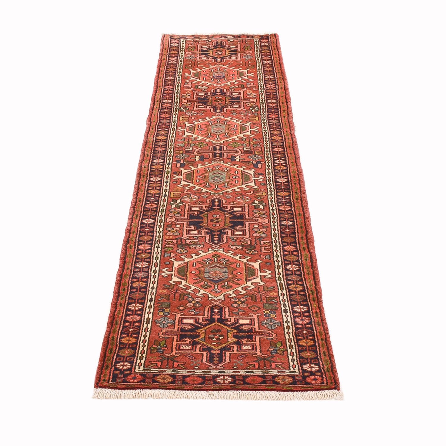 Tappeto corsia Tappeto Persero - Nomade - 277 x 70 cm - rosso chiaro