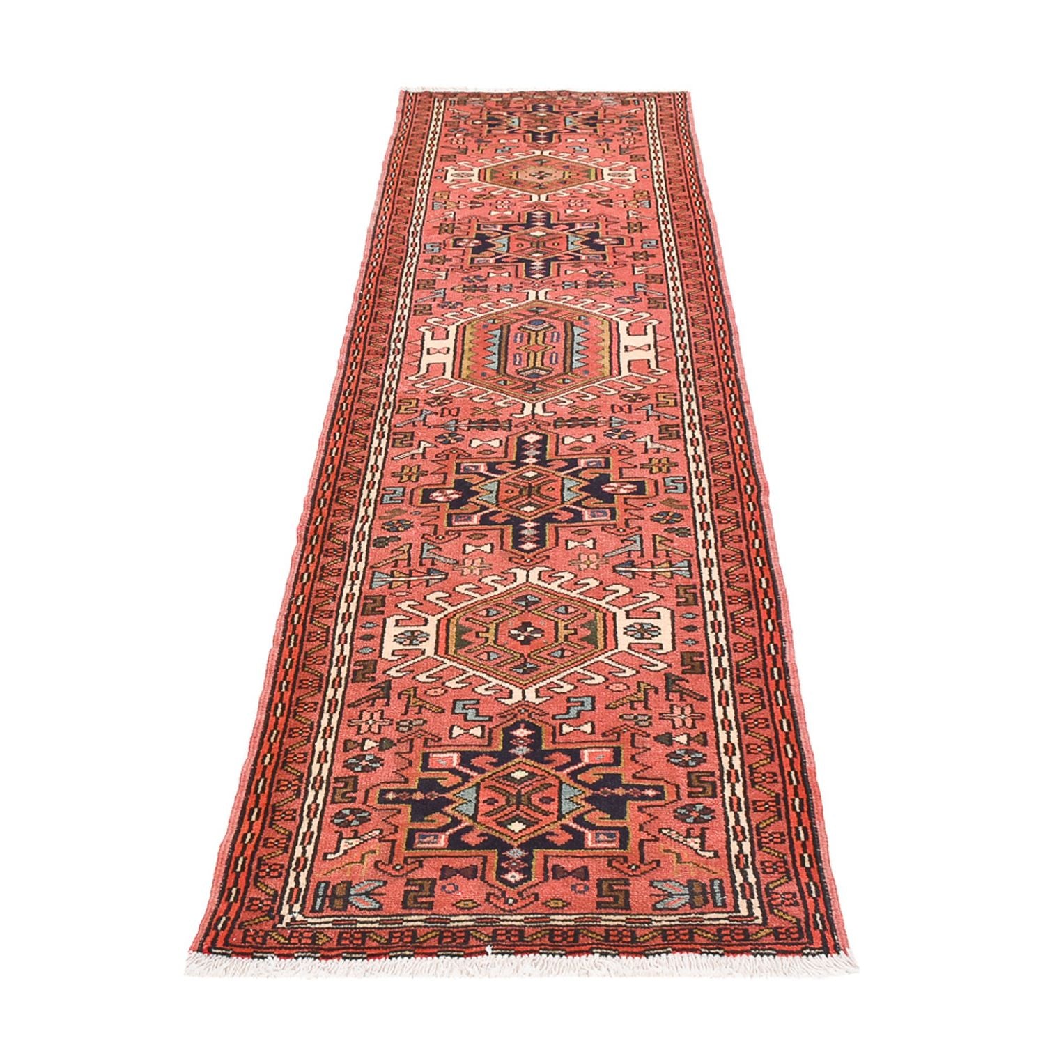 Tappeto corsia Tappeto Persero - Nomade - 287 x 75 cm - rosso chiaro