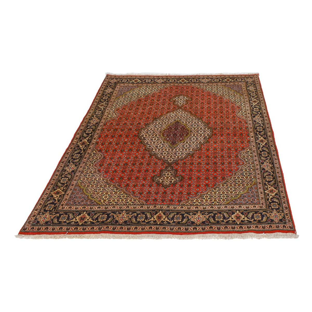 Tappeto Persero - Tabriz - Reale - 200 x 154 cm - rosso