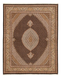 Tappeto Persero - Tabriz - Reale - 250 x 202 cm - marrone scuro