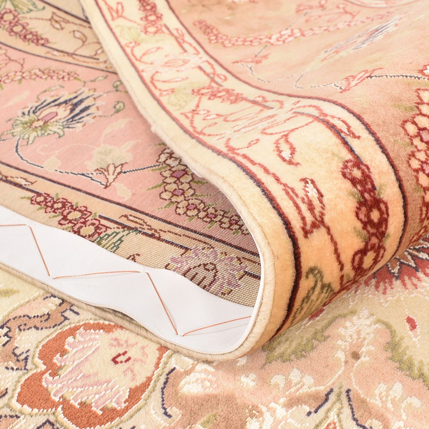 Tappeto Persero - Tabriz - Reale - 300 x 200 cm - beige chiaro