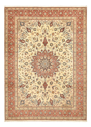 Tappeto Persero - Tabriz - Reale - 358 x 250 cm - beige chiaro