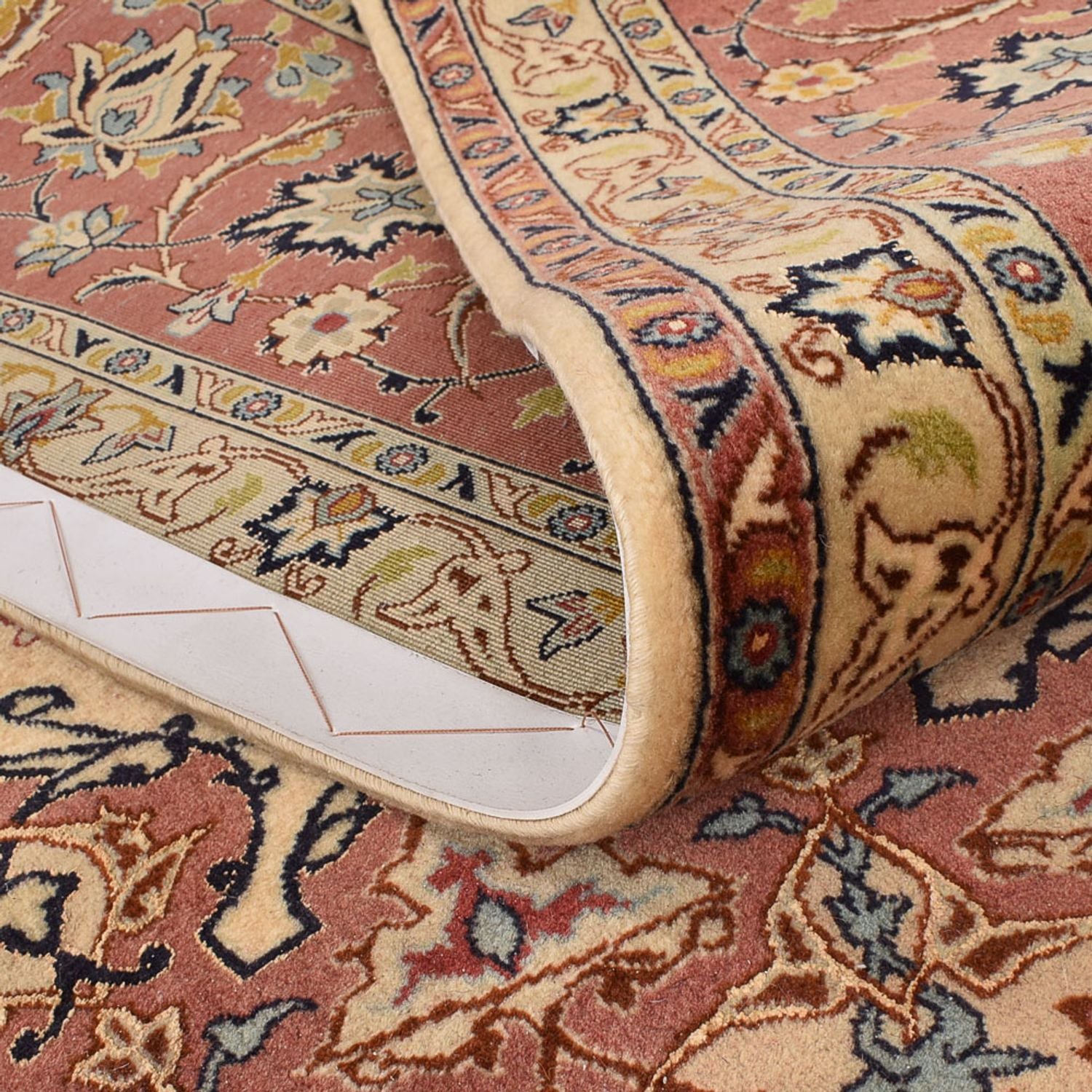 Tappeto Persero - Tabriz - Reale - 358 x 250 cm - beige chiaro