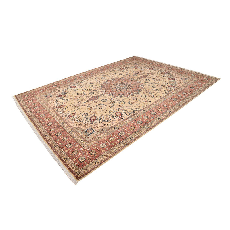 Tappeto Persero - Tabriz - Reale - 358 x 250 cm - beige chiaro