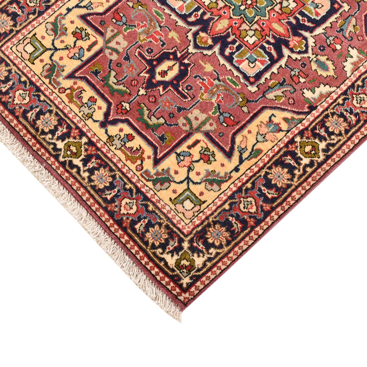 Tappeto Persero - Tabriz - Reale - 82 x 60 cm - rosso chiaro