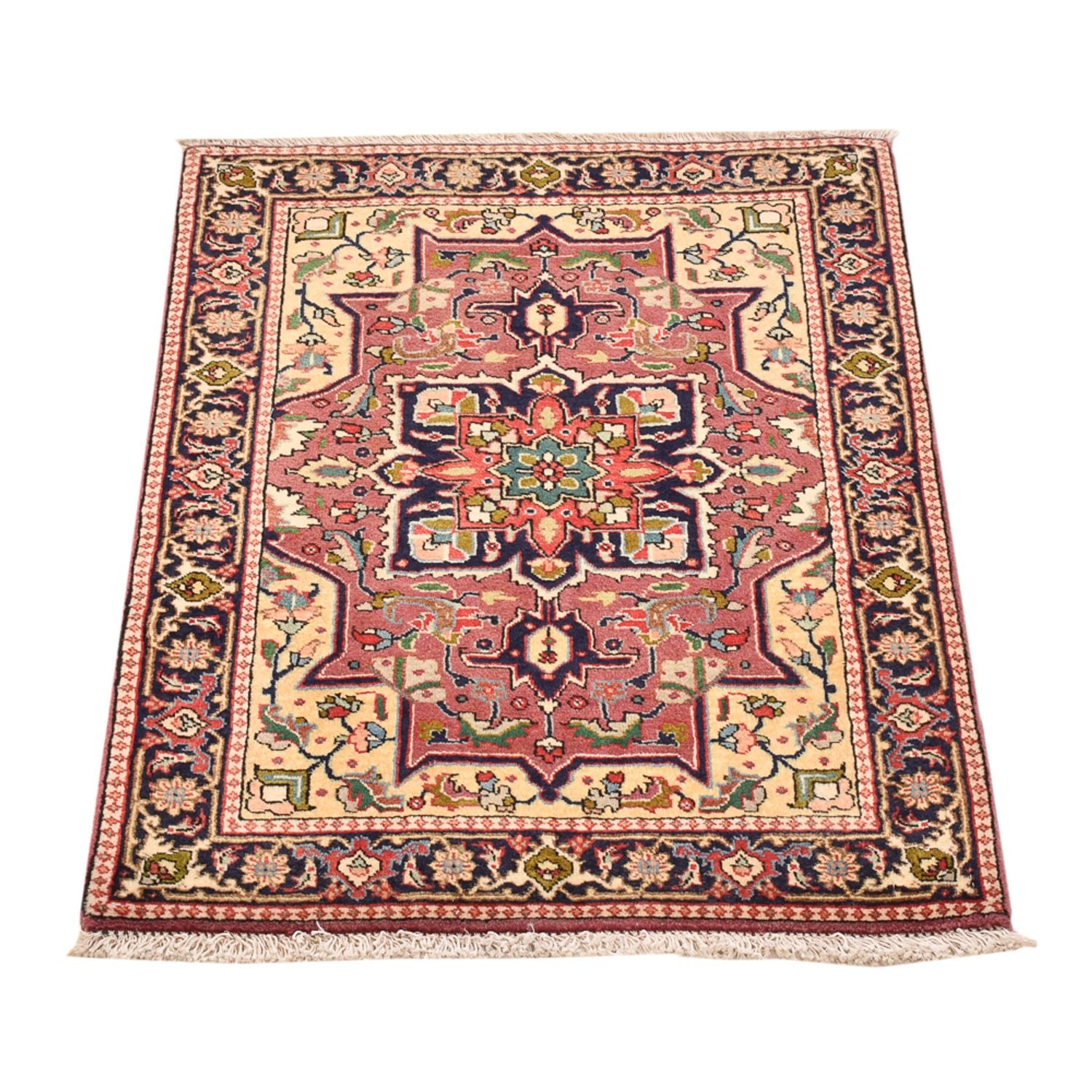 Tappeto Persero - Tabriz - Reale - 82 x 60 cm - rosso chiaro