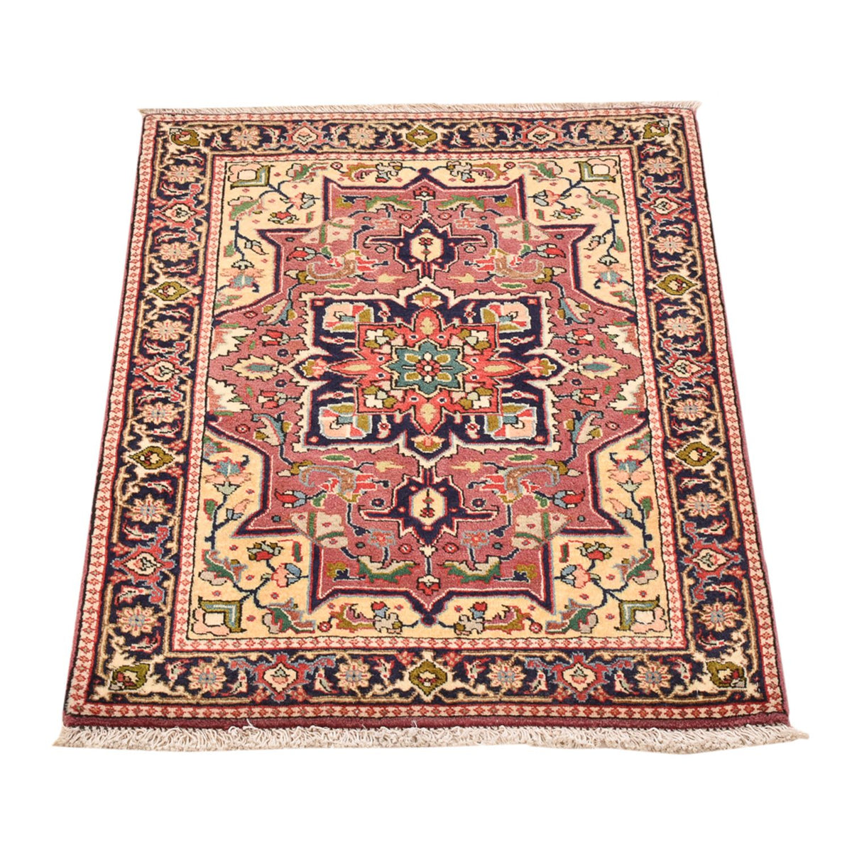 Tappeto Persero - Tabriz - Reale - 82 x 60 cm - rosso chiaro