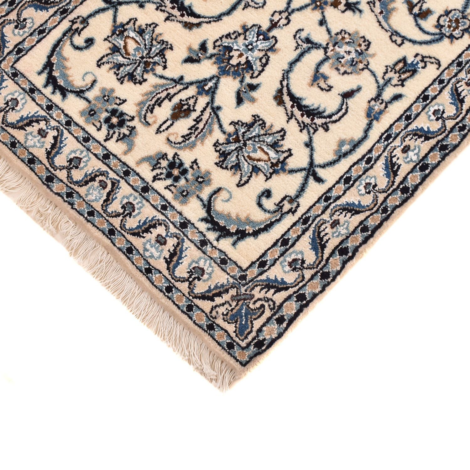 Tappeto corsia Tappeto Persero - Nain - Reale - 195 x 59 cm - crema