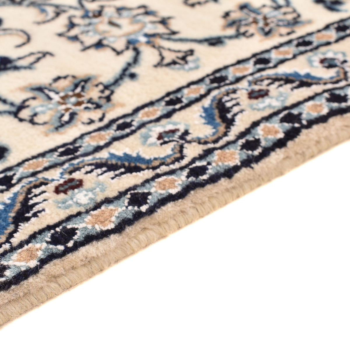 Tappeto corsia Tappeto Persero - Nain - Reale - 195 x 59 cm - crema