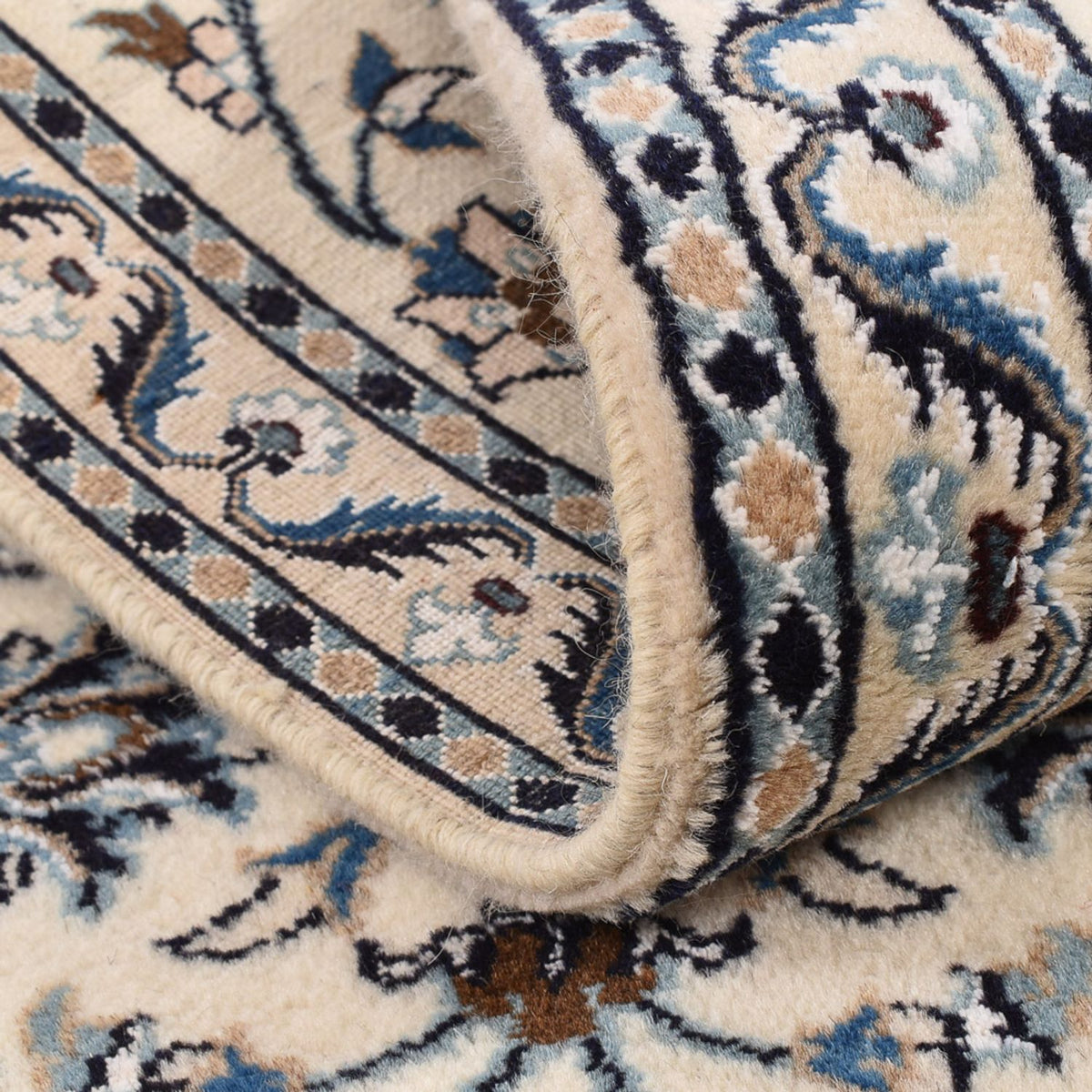 Tappeto corsia Tappeto Persero - Nain - Reale - 195 x 59 cm - crema