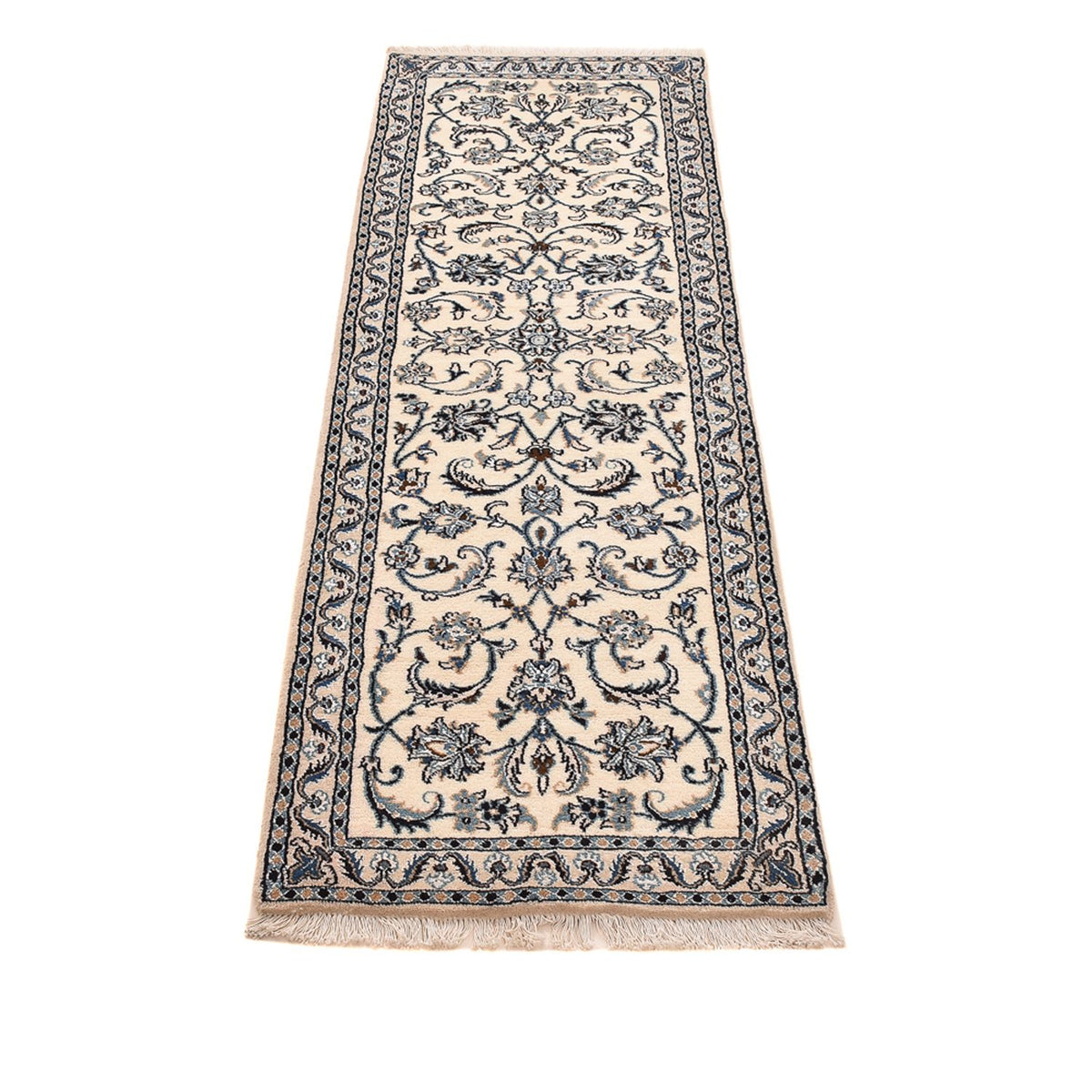 Tappeto corsia Tappeto Persero - Nain - Reale - 195 x 59 cm - crema