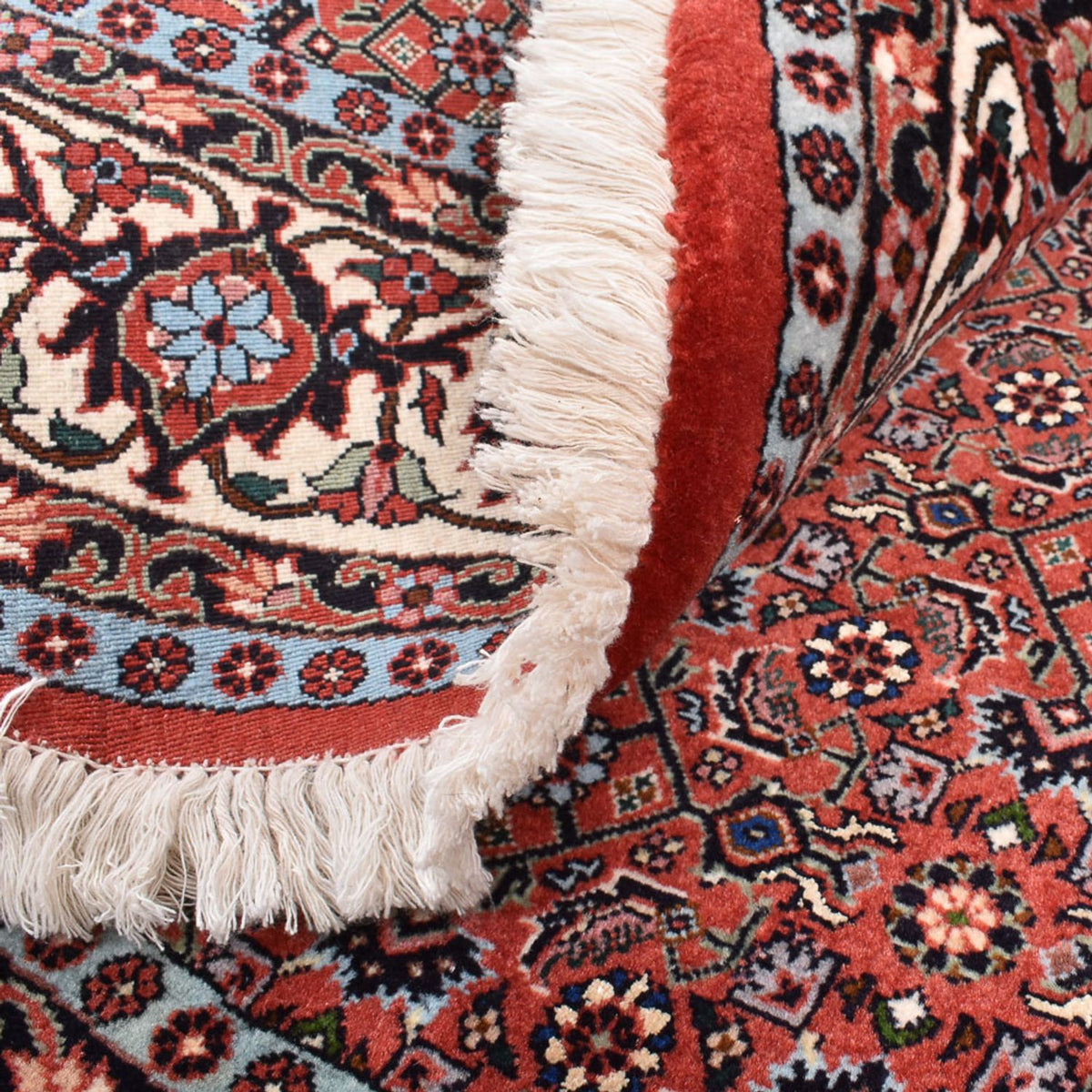 Tappeto Persero - Bidjar rotondo  - 155 x 155 cm - rosso chiaro