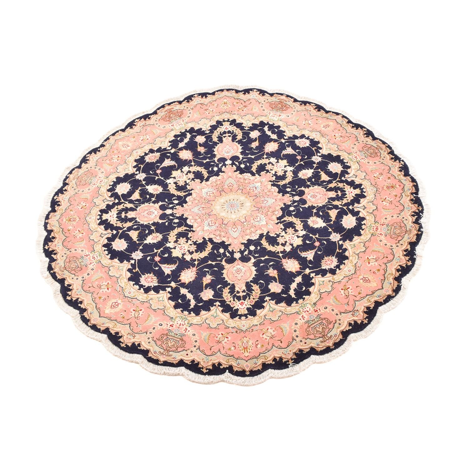Tappeto Persero - Tabriz - Premio rotondo  - 150 x 150 cm - multicolore