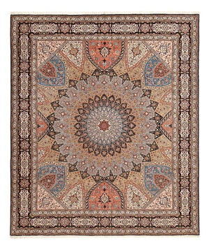 Tappeto Persero - Tabriz - Reale - 302 x 253 cm - multicolore