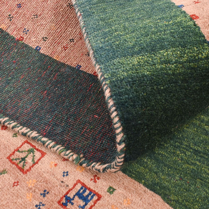 Tappeto Gabbeh - Loribaft Persero - 150 x 108 cm - multicolore