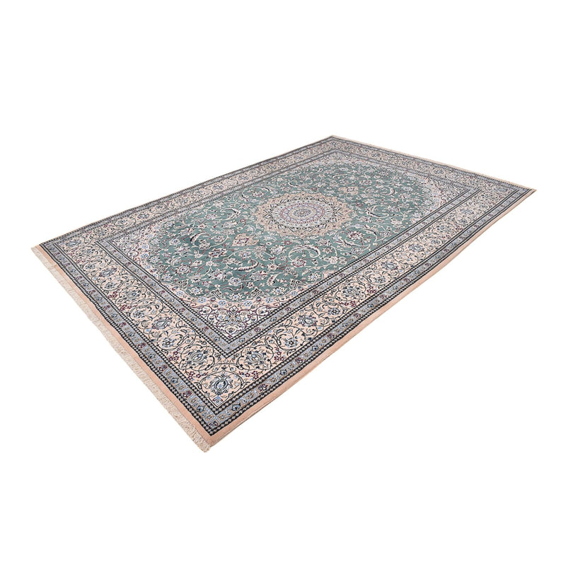 Tappeto Persero - Nain - Reale - 353 x 242 cm - verde chiaro