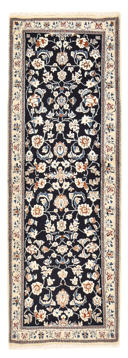 Tappeto corsia Tappeto Persero - Nain - Reale - 180 x 68 cm - blu scuro