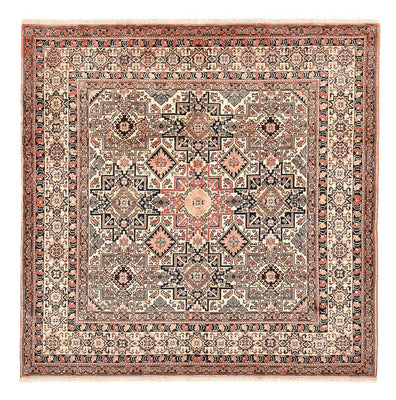 Tappeto Gabbeh - Kashkuli Persero quadrato  - 195 x 195 cm - beige scuro