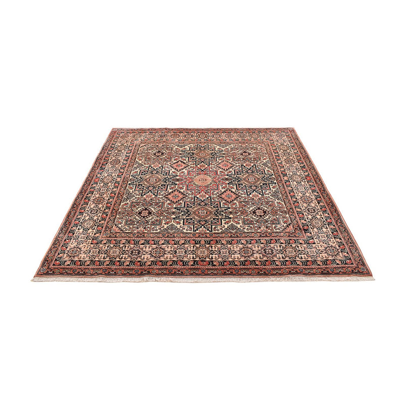 Tappeto Gabbeh - Kashkuli Persero quadrato  - 195 x 195 cm - beige scuro