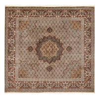 Tappeto Persero - Tabriz - Reale quadrato  - 252 x 247 cm - marrone