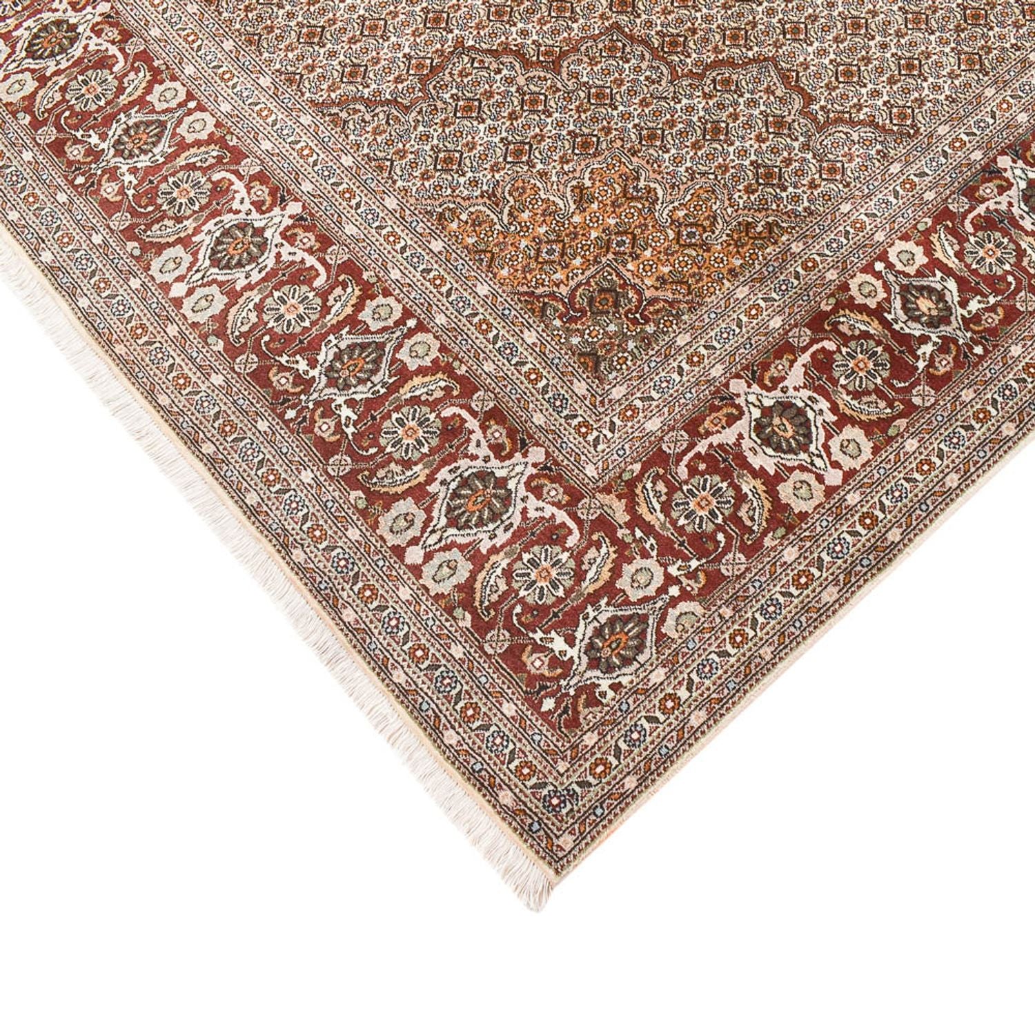 Tappeto Persero - Tabriz - Reale quadrato  - 252 x 247 cm - marrone