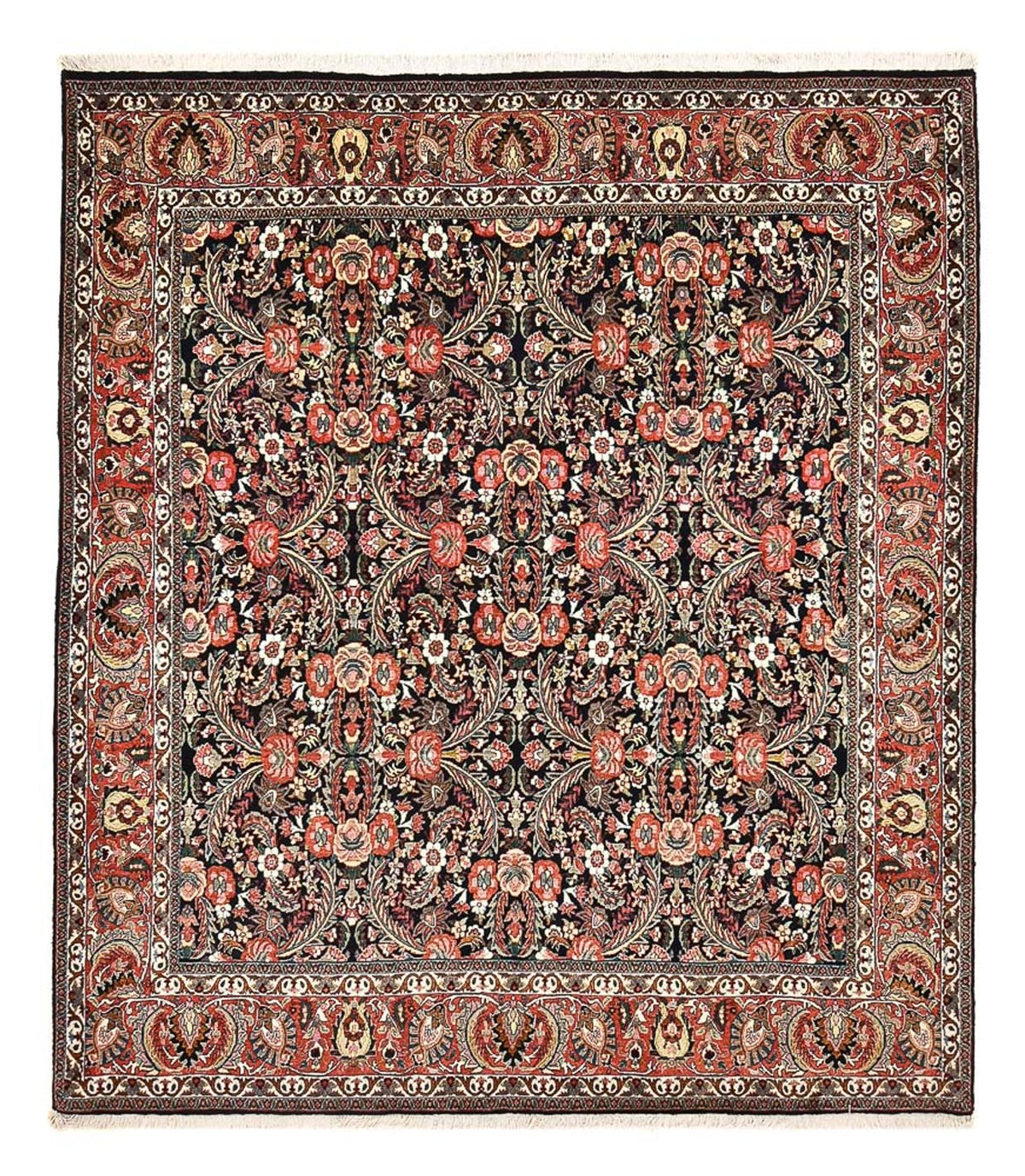 Tappeto Persero - Bidjar - 248 x 211 cm - ruggine