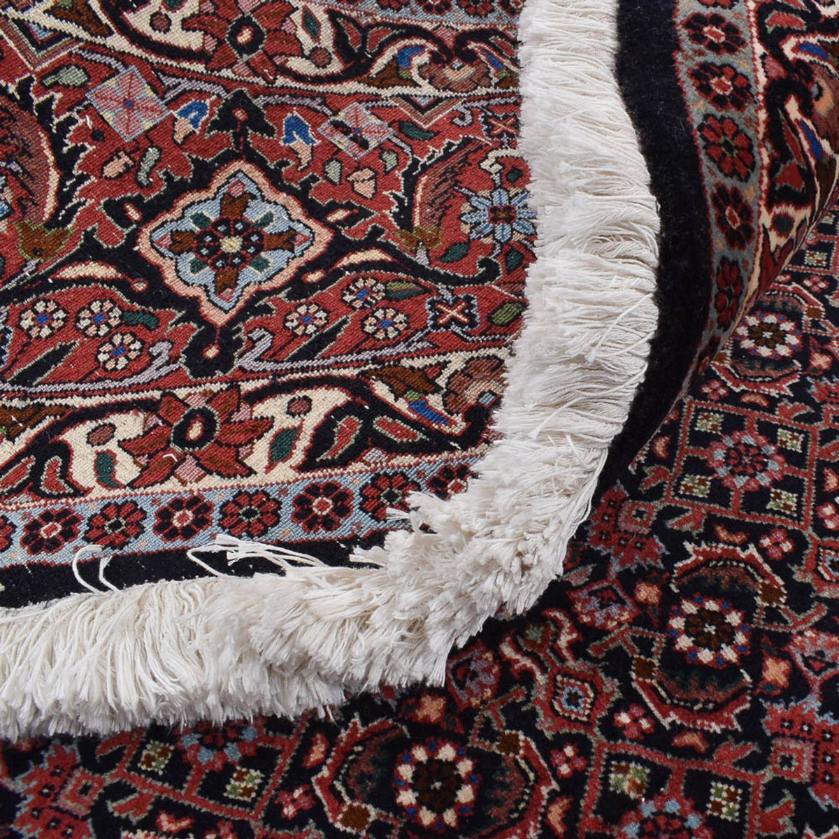 Tappeto Persero - Bidjar rotondo  - 300 x 300 cm - rosso scuro