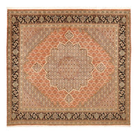 Tappeto Persero - Tabriz - Reale quadrato  - 253 x 245 cm - beige scuro