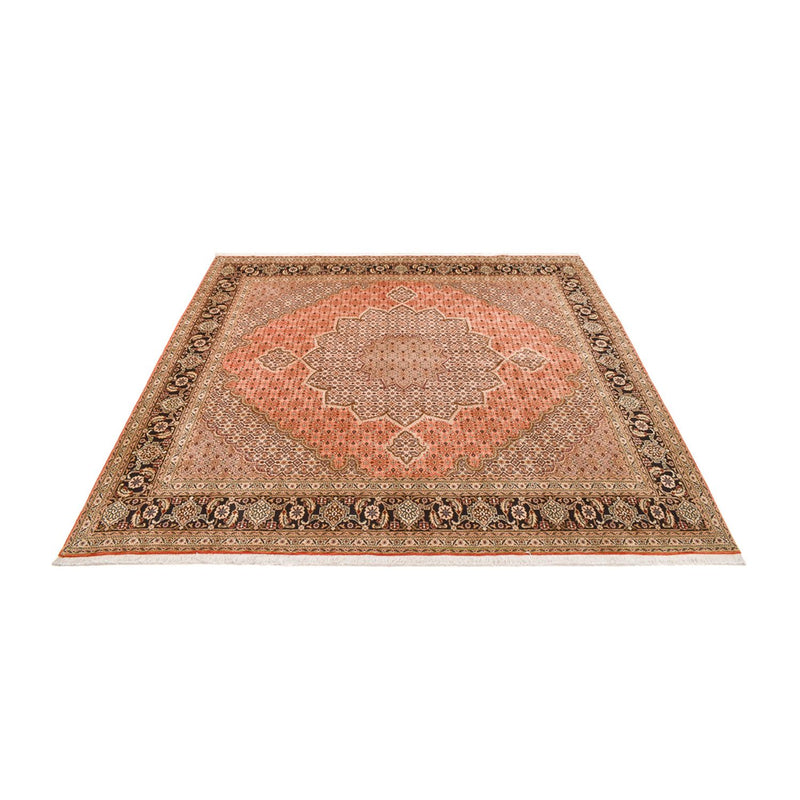 Tappeto Persero - Tabriz - Reale quadrato  - 253 x 245 cm - beige scuro